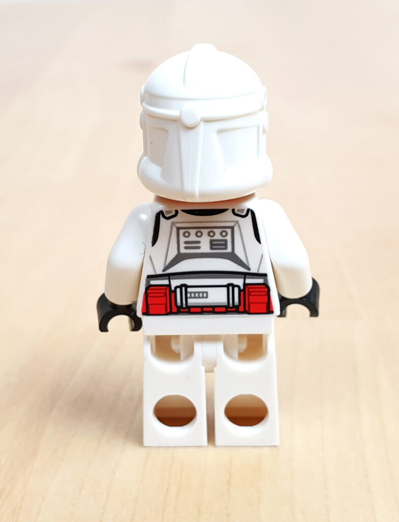 LEGO Star Wars Heft Nr. 106 mit Coruscant Guard Minifigur Figur Rückseite