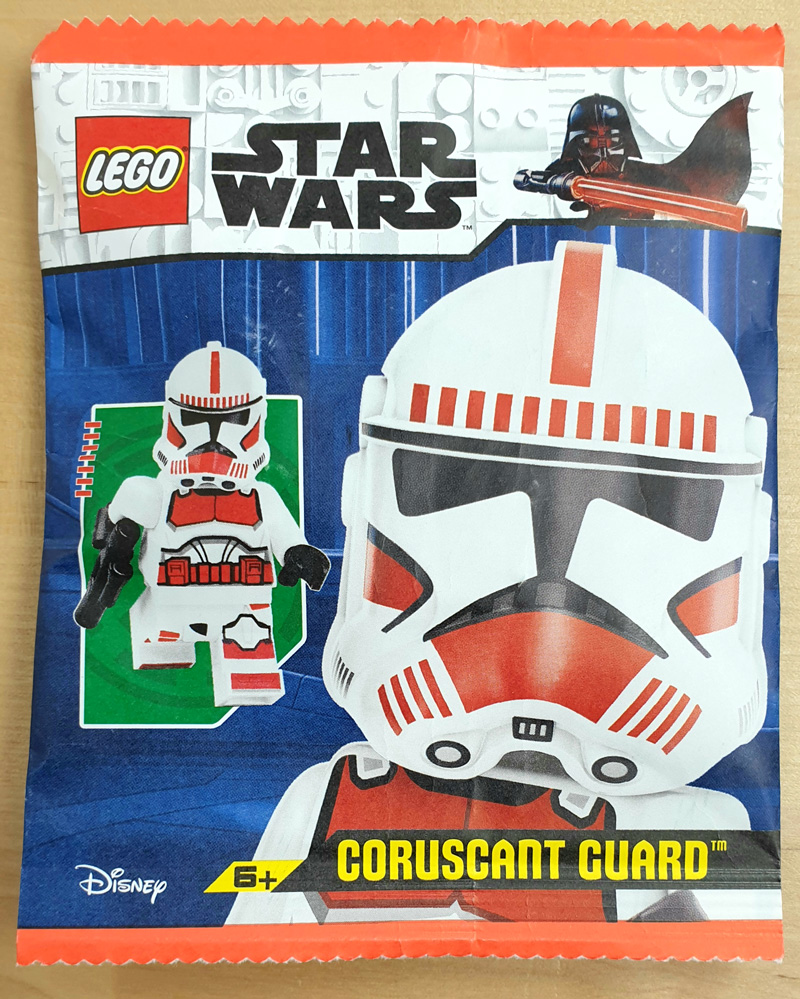 LEGO Star Wars Heft Nr. 106 mit Coruscant Guard Minifigur Paperpack