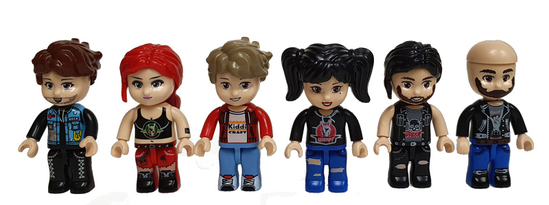 KiddiCraft Minifiguren KIDDIZ