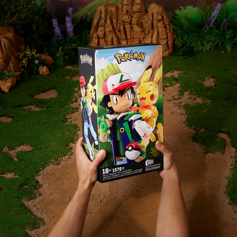 MEGA ASh & Pikachu Path to Victoty HTJ05 Box