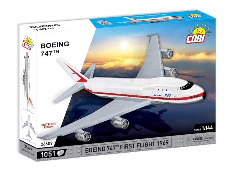 COBI Boeing 747 First Flight Edition 26609 Box