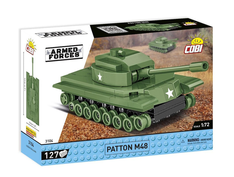 COBI Nano Panzer Serie II Patton M48 3104 Box Vorderseite
