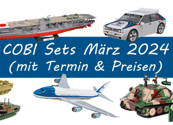 Neue Sets von COBI im März 2024