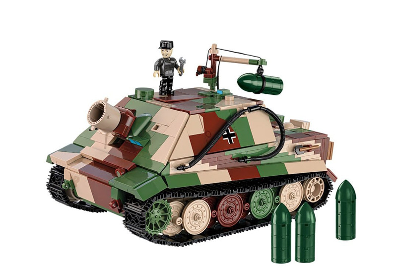 COBI 38cm Sturmmörser Sturmtiger 2585 Set komplett Vorderseite