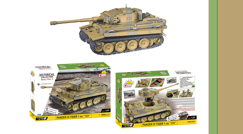 COBI 2588 Panzerkampfwagen VI Tiger 131 Update Titel