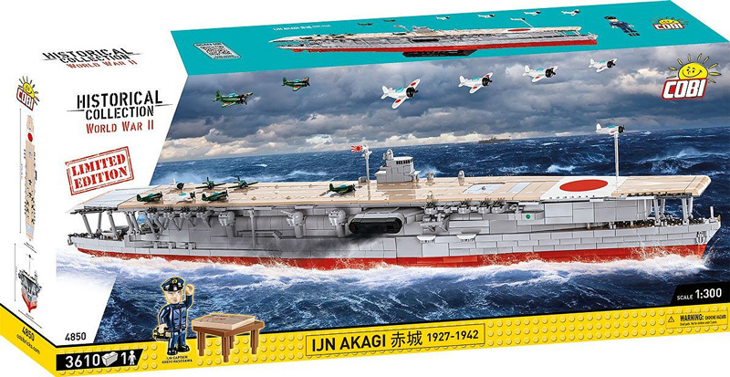 COBI Akagi 4850 Limited Edition Vorverkauf Box Vorderseite