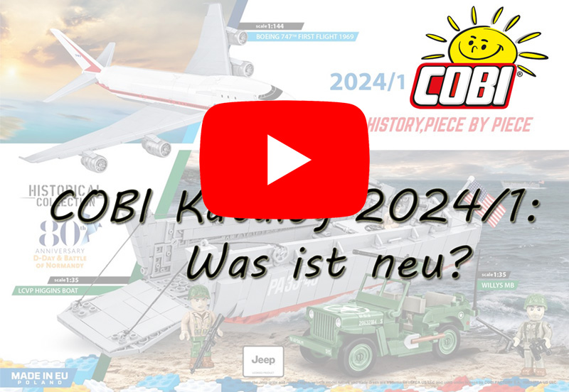 COBI News 59 Sets aus dem Katalog 2024/1 als Video schauen