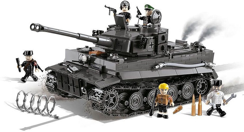 COBI 2537 Panzer VI Tiger I Ausf. E Limited Edition Set