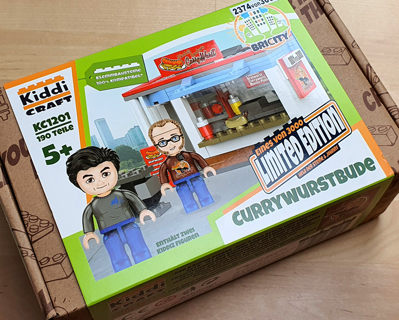 KiddiCraft Curry-Wurstbude Limited Edition KC1201 Box