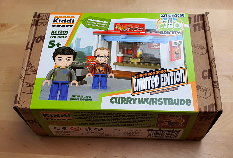 KiddiCraft Curry-Wurstbude Limited Edition KC1201 Box