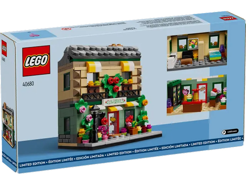 LEGO GWP Blumenladen 40680 Box hinten