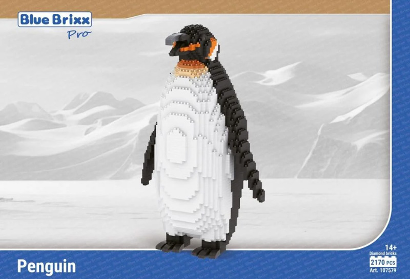 BlueBrixx baubare Tiere Pinguin 107579 Box Front