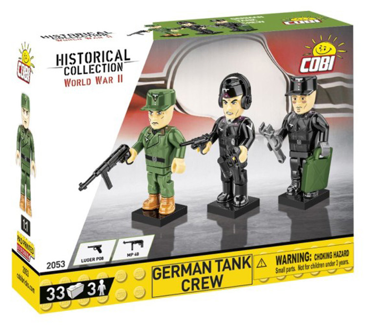 COBI Neuheiten 2024 Soldatenpack German Tank Crew 2053