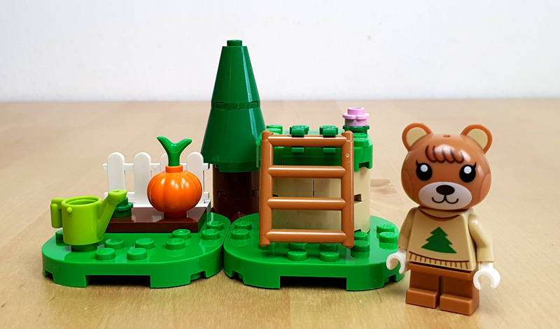 LEGO 30662 Polybag Animal Crossing Monas Kürbisgärtchen Set aufgebaut