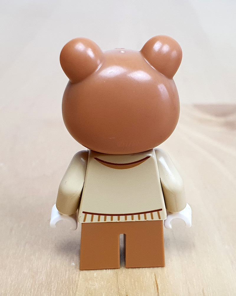 LEGO 30662 Polybag Animal Crossing Monas Minifigur Rückseite
