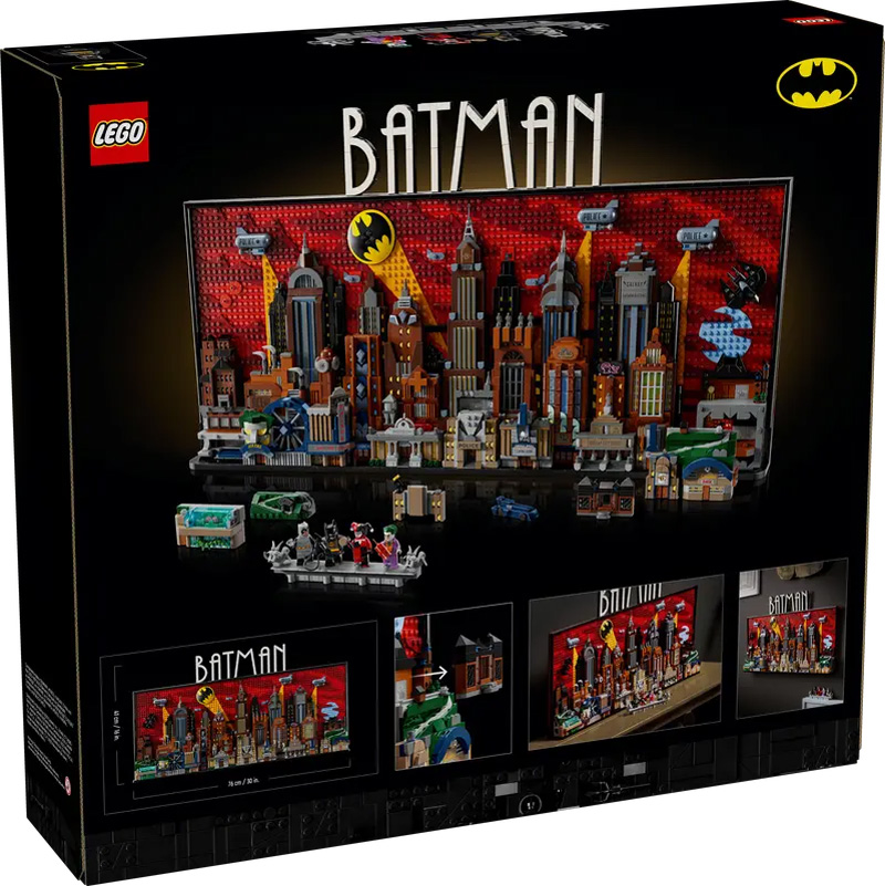 LEGO Batman Gotham City Skyline Box Back 76271