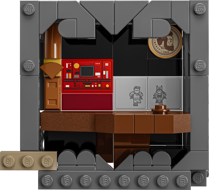 LEGO Batman Gotham City Skyline Set Detail Aufkleber 76271