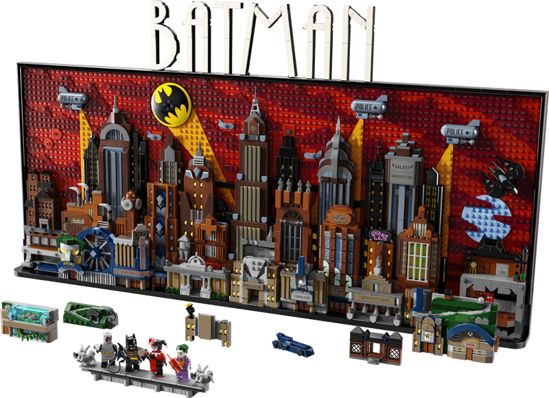 LEGO Batman Gotham City Skyline Set komplett 76271