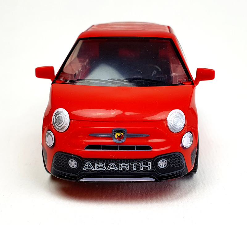 COBI Fiat Abarth 595 Competizione 24502 aufgebautes Modell Frontansicht