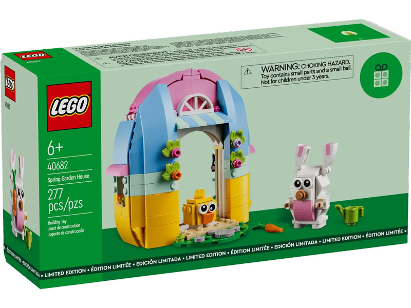 LEGO Ostern GWP März 2024 Frühlingsgartenhaus 40682 Box Front
