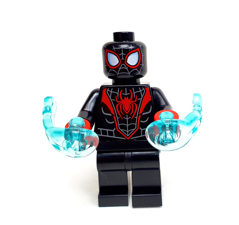 LEGO Spider-Man Heft 8 / 2024 Minifigur Miles Morales Elektrizität