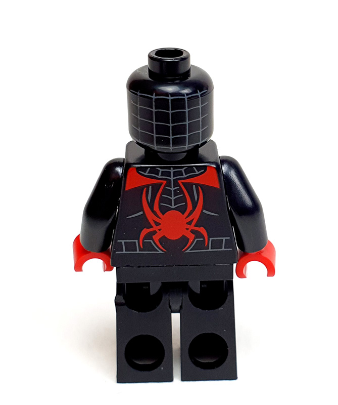 LEGO Spider-Man Heft 8 / 2024 Minifigur Miles Morales Rückseite