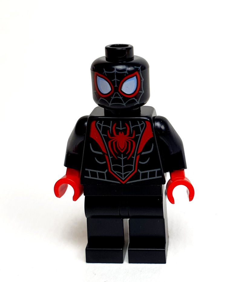 LEGO Spider-Man Heft 8 / 2024 Minifigur Miles Morales Vorderseite