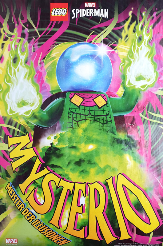 LEGO Spider-Man Heft 8 Poster Mysterio