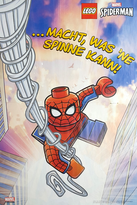 LEGO Spider-Man Heft 8 Poster Spider-Man