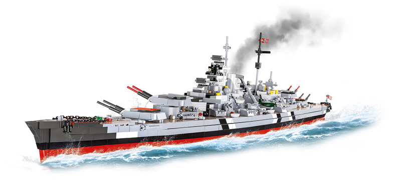 COBI Top Ten größte Sets 4840 Battleship Bismarck Executive Edition Set