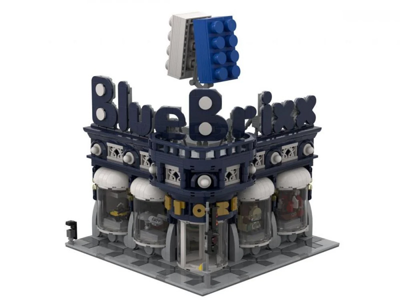 BlueBrixx Store 107945 Set komplett