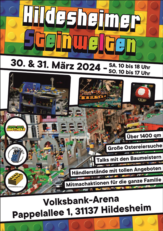 Hildesheimer Steinwelten 2024 Flyer