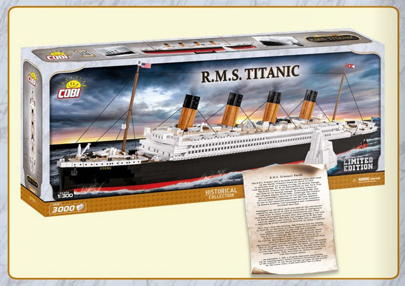 COBi Limited Edition Titanic 1918 Box