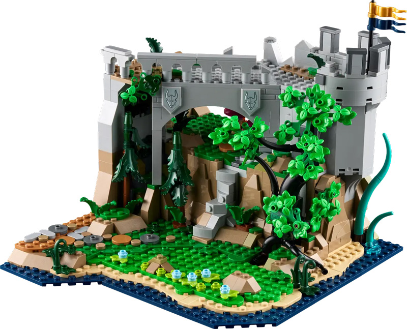 LEGO Ideas Dungeons & Dragons 21348 Die Sage vom roten Drachen Set Detail