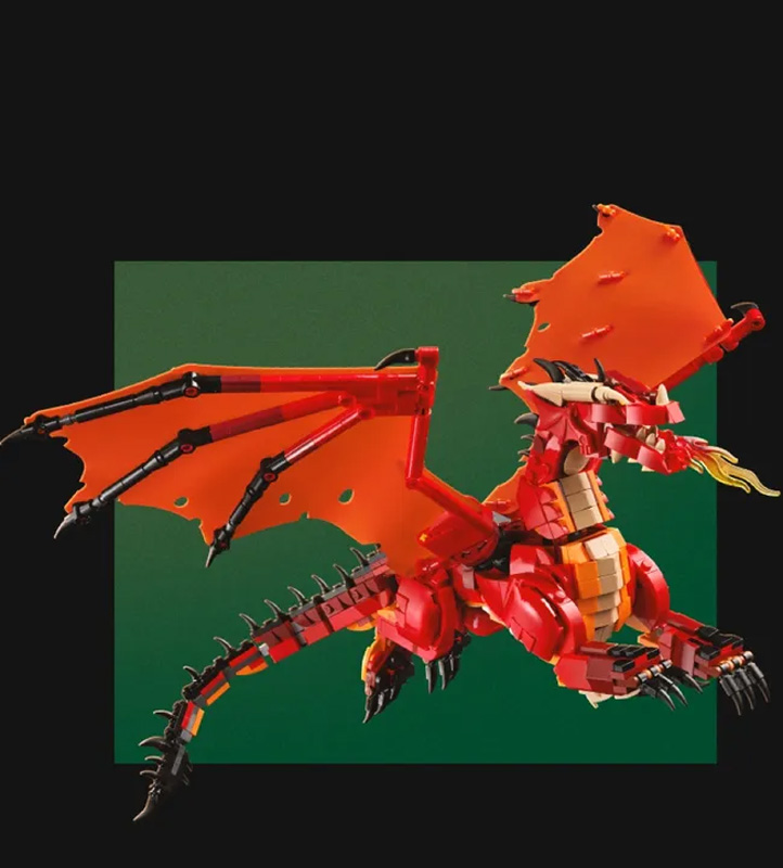 LEGO Ideas Dungeons & Dragons 21348 Die Sage vom roten Drachen Zunderhauler