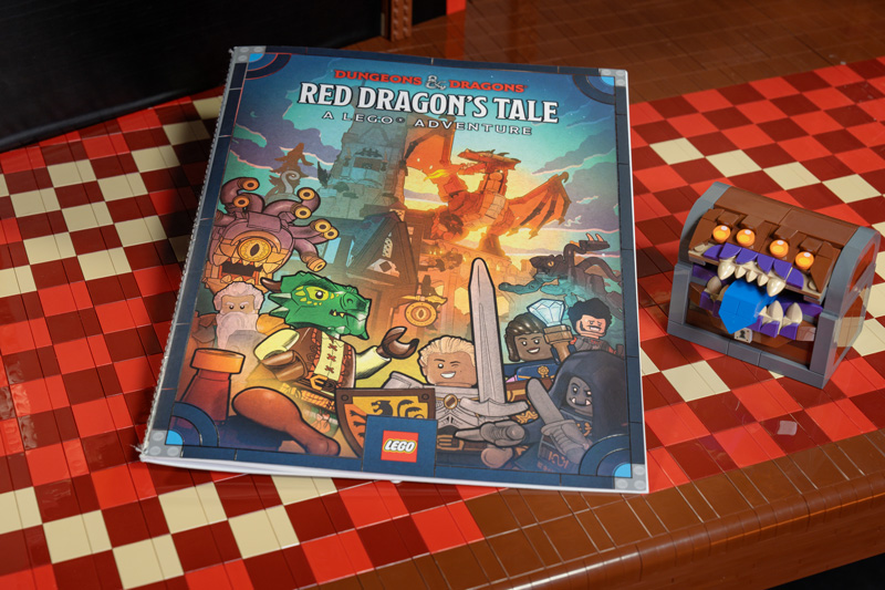 LEGO Ideas Dungeons & Dragons 21348 Die Sage vom roten Drachen GWP Truhe und Spielkampagne