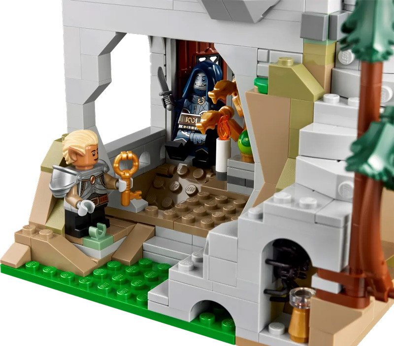 LEGO Ideas Dungeons & Dragons 21348 Die Sage vom roten Drachen Minifiguren