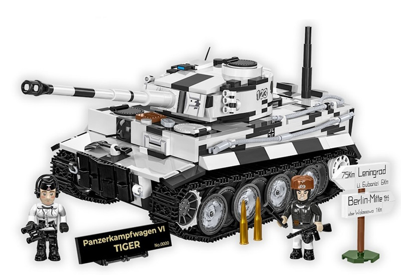 COBI 2586 Limited Edition Panzer VI Tiger Set komplett