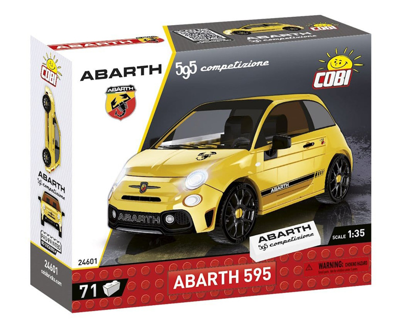 COBI Neuheiten April 2024 Fiat Abarth 595 24601 Box Front