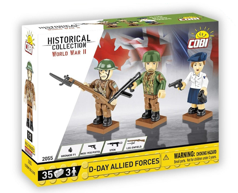 COBi Soldatenpack 2055 D-Day Allied Forces