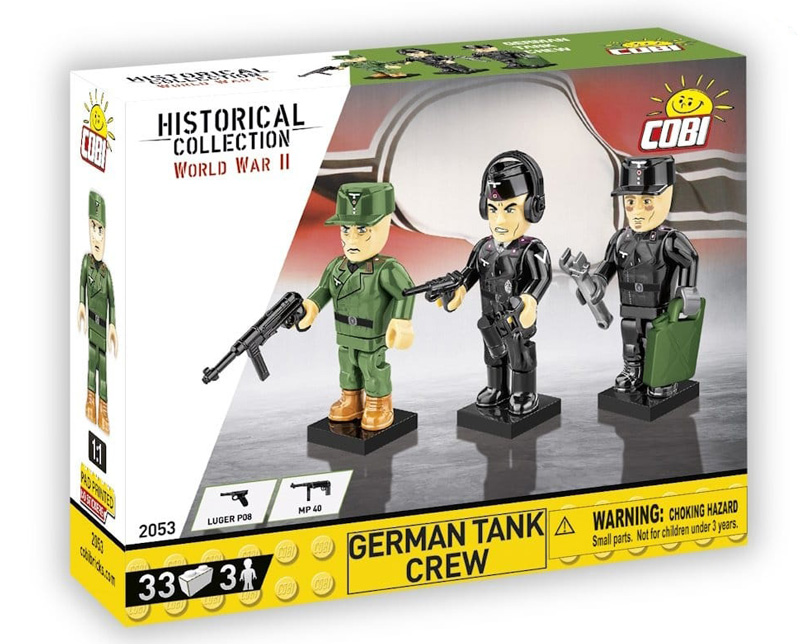 COBI Soldatenpack 2053 German Tank Crew Box