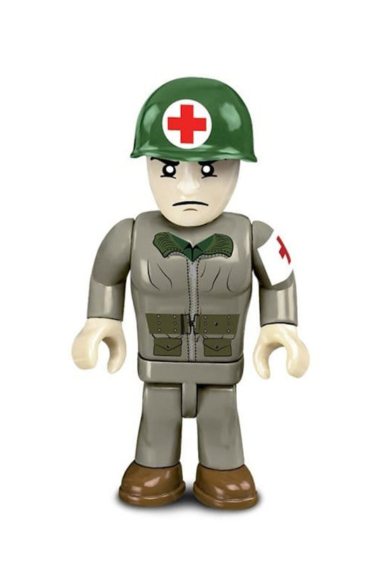 COBI 2295 Medical Willys Minifigur