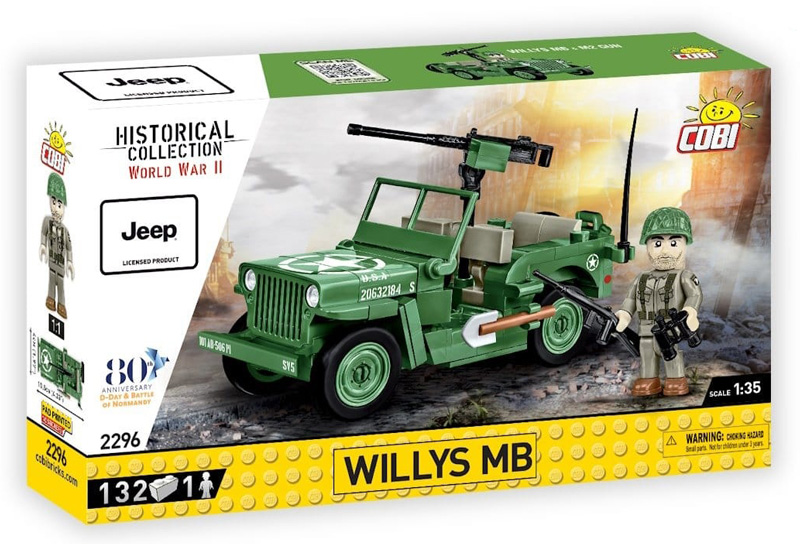 COBI 2296 Willys MB Box Front