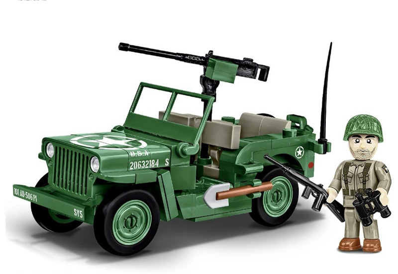 COBI 2296 Willys MB Set komplett