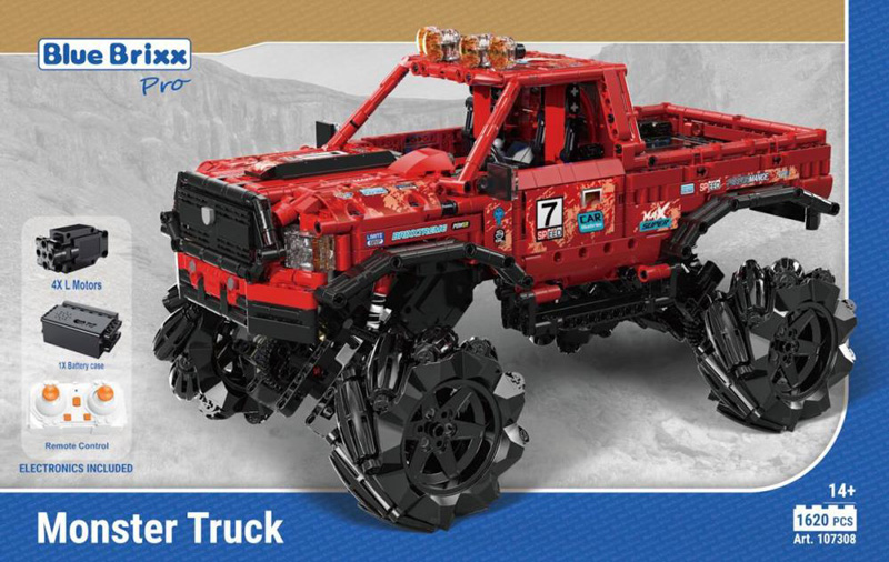 Bluebrixx Monster Truck 107308 Box Front