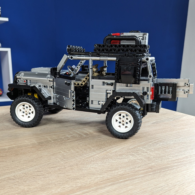 Bluebrixx Off-road SUV Texas 107349 Set Seitenansicht