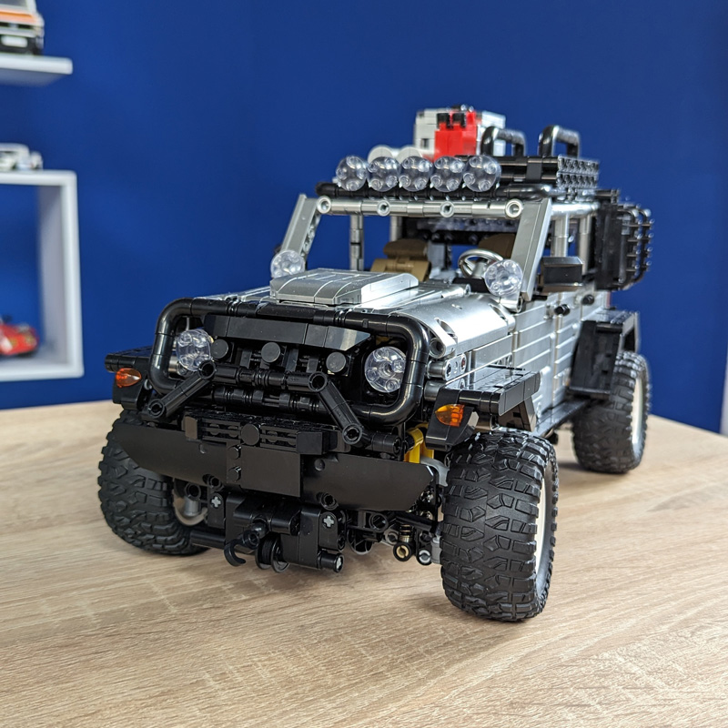 Bluebrixx Off-road SUV Texas 107349 Set Schräge Ansicht