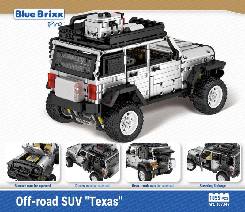 Bluebrixx Off-road SUV Texas 107349 Box Back