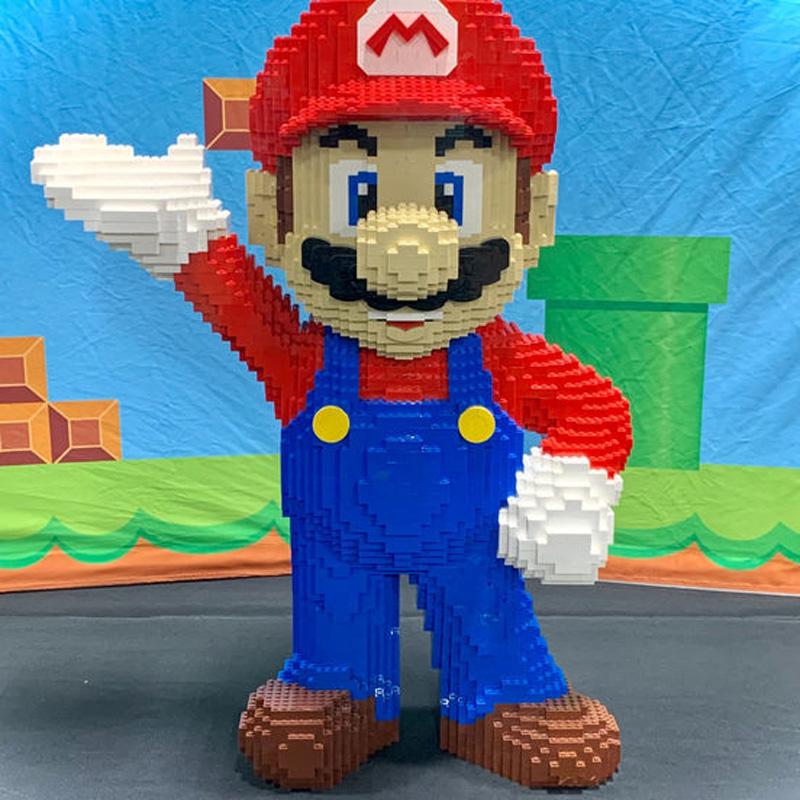 Brick Fest Live Fotostation Super Mario