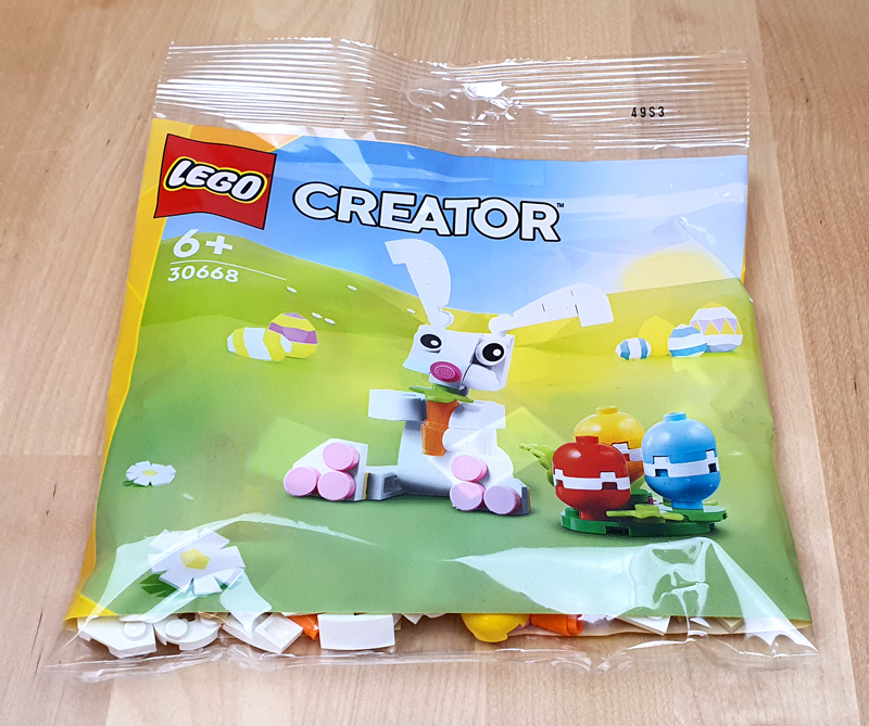 LEGO 30668 Polybag Osterhase mit bunten Eiern